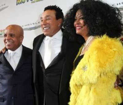 Berry Gordy Smokey Diana Ross